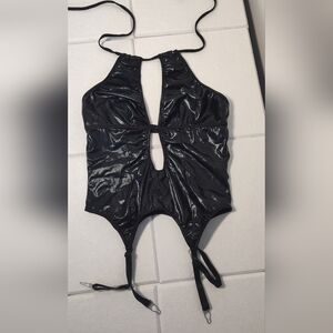 Sleek Black Women's Bodysuit #545